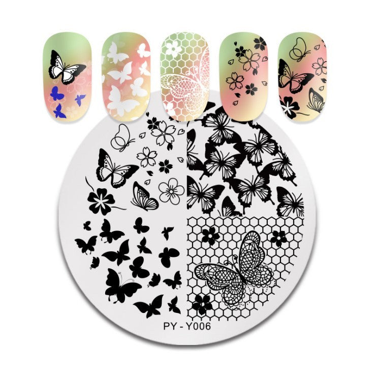 Chinese Style Floral Butterfly Printing Board