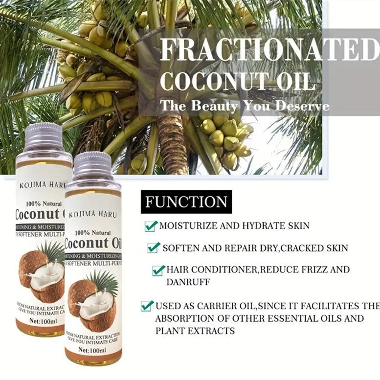 Facial Care Coconut Massage Essential Oil Body Push Back Spa