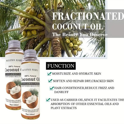 Facial Care Coconut Massage Essential Oil Body Push Back Spa