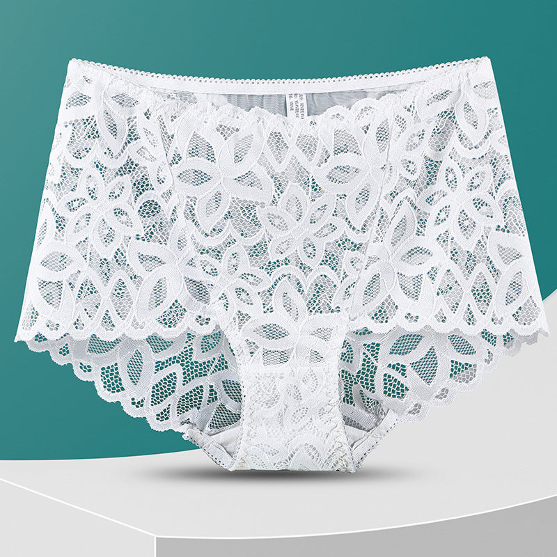 Fashion Women's High-waisted Panties Hollow Out