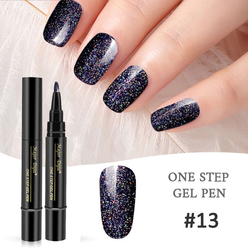 Spot independent brand Major cross-border special for new nail art nail polish gel pencil QQ nail polish gel