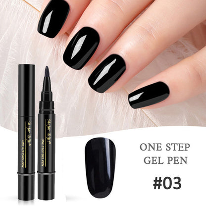 Spot independent brand Major cross-border special for new nail art nail polish gel pencil QQ nail polish gel