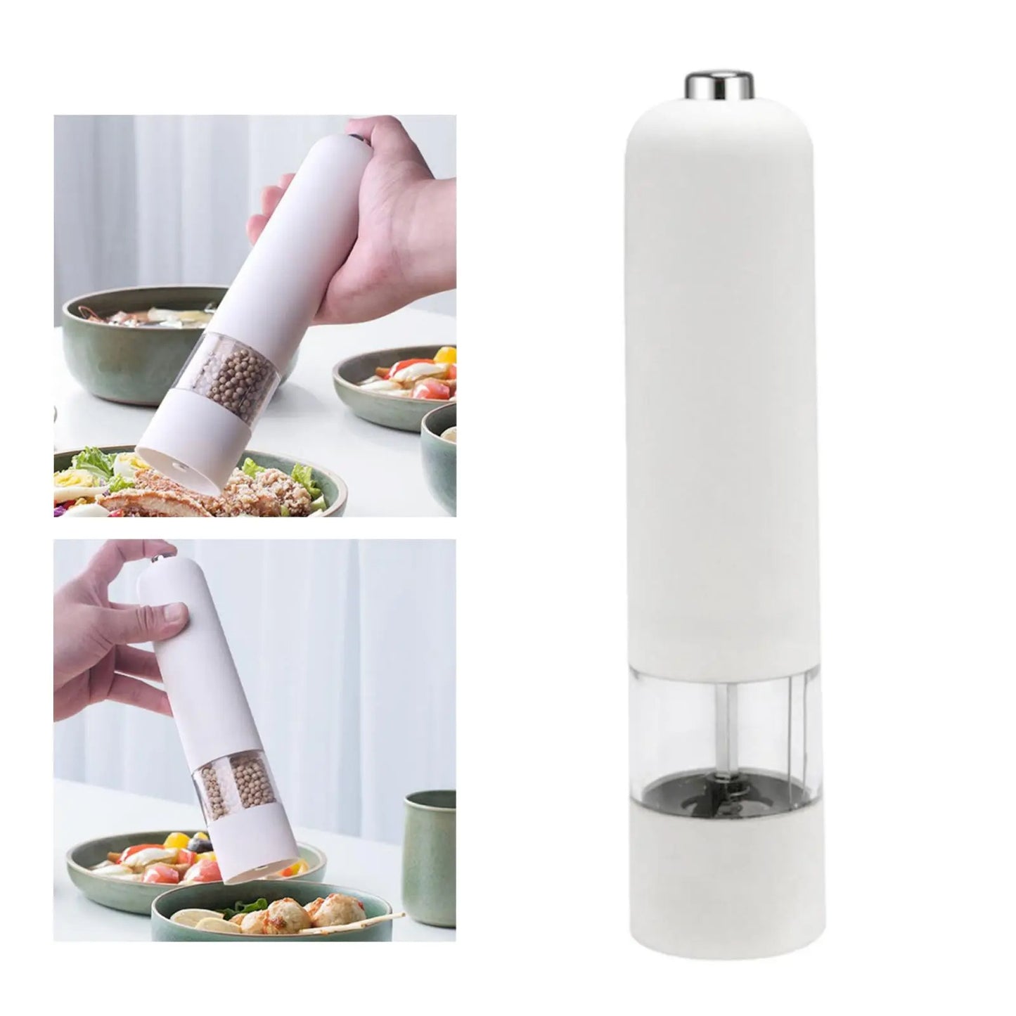 German Myle Mai Ruisi Electric Black Pepper Grinder Sea Salt Automatic Grinding Bottle Home Kitchen Seasoning