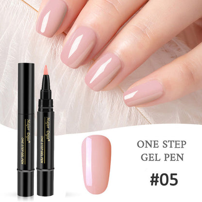 Spot independent brand Major cross-border special for new nail art nail polish gel pencil QQ nail polish gel