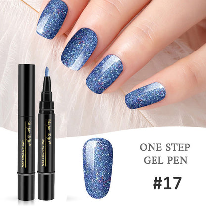 Spot independent brand Major cross-border special for new nail art nail polish gel pencil QQ nail polish gel