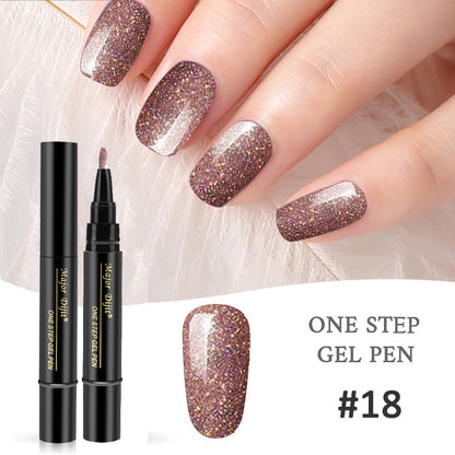 Spot independent brand Major cross-border special for new nail art nail polish gel pencil QQ nail polish gel