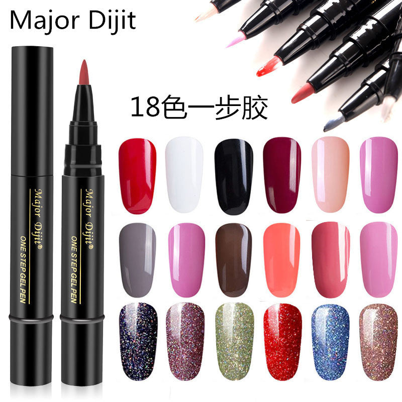 Spot independent brand Major cross-border special for new nail art nail polish gel pencil QQ nail polish gel