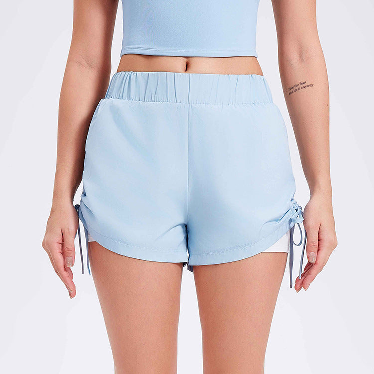 Short de sport ample et respirant à la mode pour femme