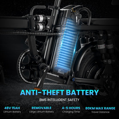 Electric Bicycle-A9,No Delivery To Remote Areas