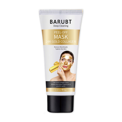 24K Gold Foil Gold Exfoliating Mask Cleansing And Pore Refining