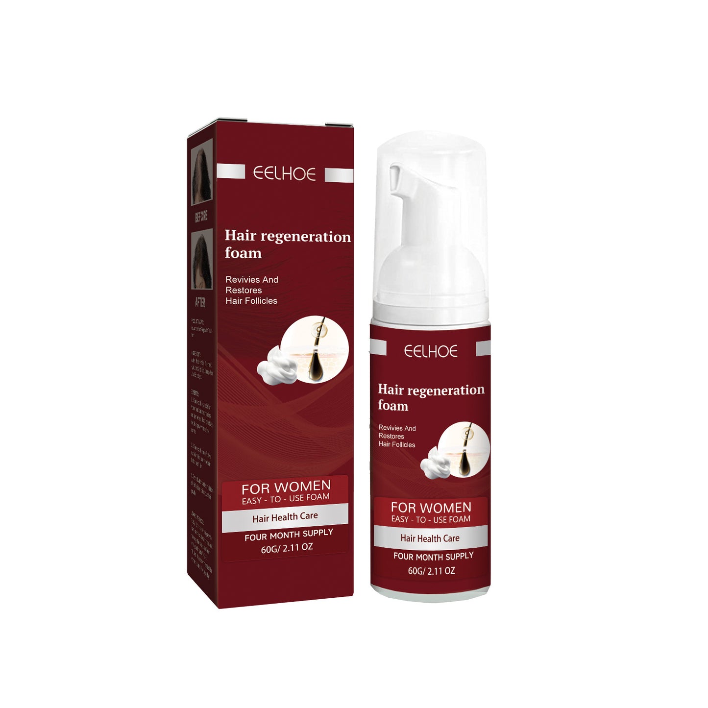 Female Care Foam Deep Repair Hair Root