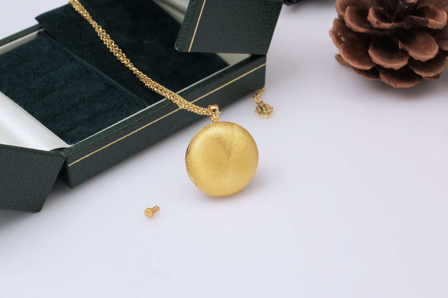 Luxury Custom 925 Silver Plated Photo Clip Necklace