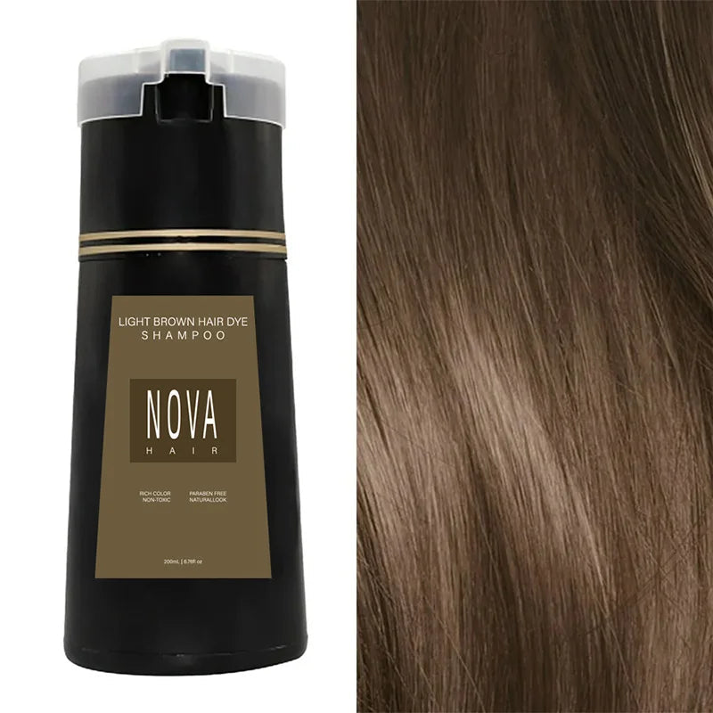 Original Nova Shampoo Hair Dye Plant Formula No Damage Fast Colouring
