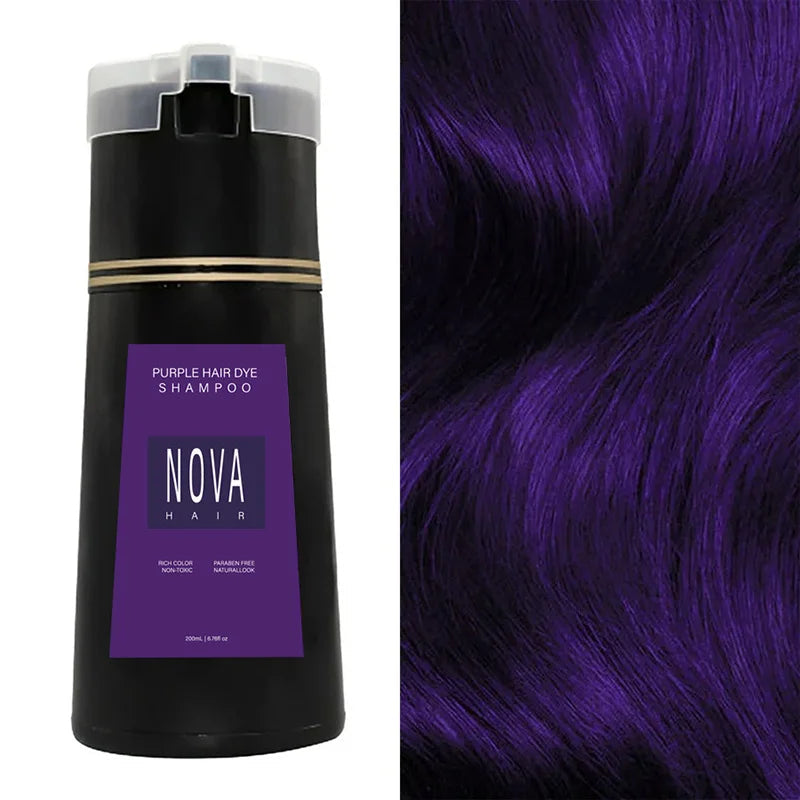 Original Nova Shampoo Hair Dye Plant Formula No Damage Fast Colouring