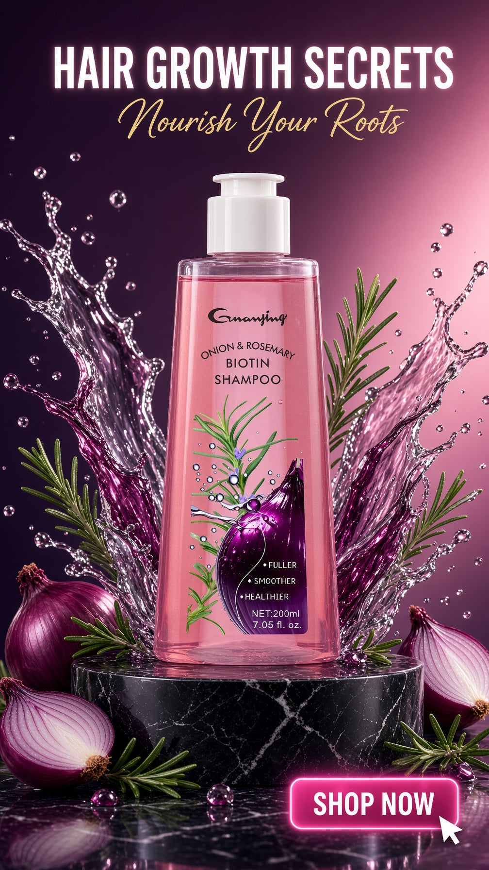 Onion Biotin Soft And Tough Hair Root Shampoo