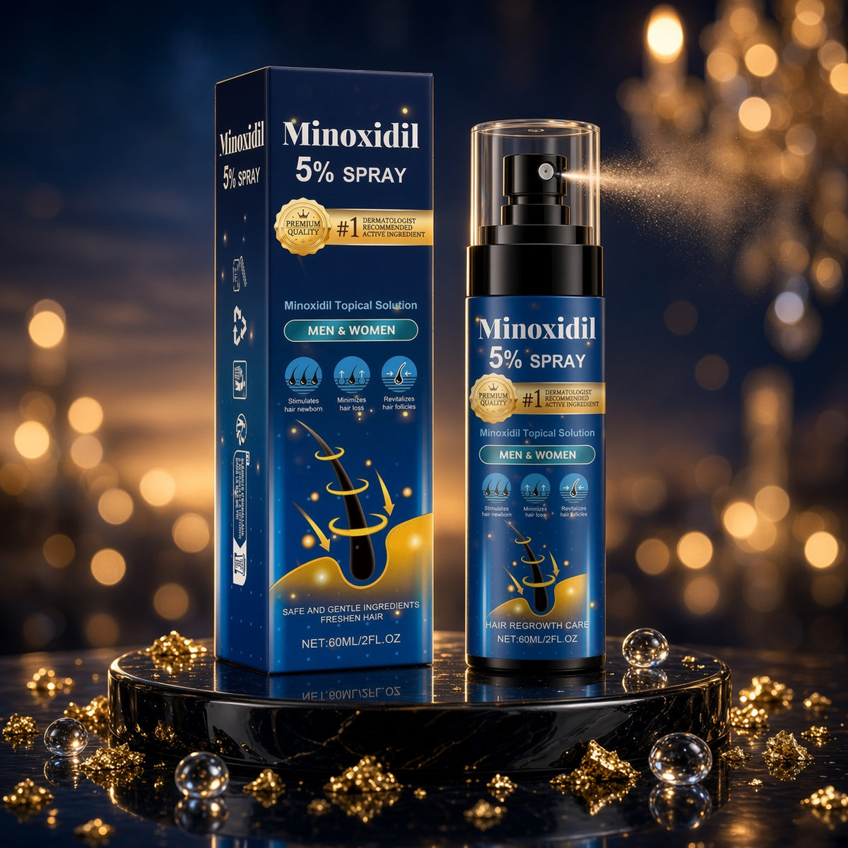 Relieve Hair Thinning And Moisturizing Hair Care Spray