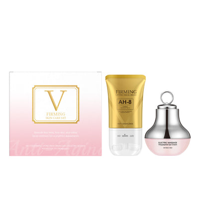 Eye and Neck Skincare Set Electric Peptide Eye Cream Lifting Neck Cream Skincare Nourishing Moisturizing Massage Treatment