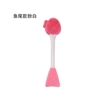 Double-sided Silicone Skin Care Brush Facial Cleanser Facial Massage Washing Product Skin Care Brush Tool Makeup Accessories