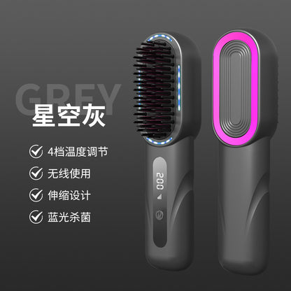 Hair straightener negative ion does not damage hair hair care hair straightener straight hair curly hair dual-purpose plywood dormitory electric curling comb