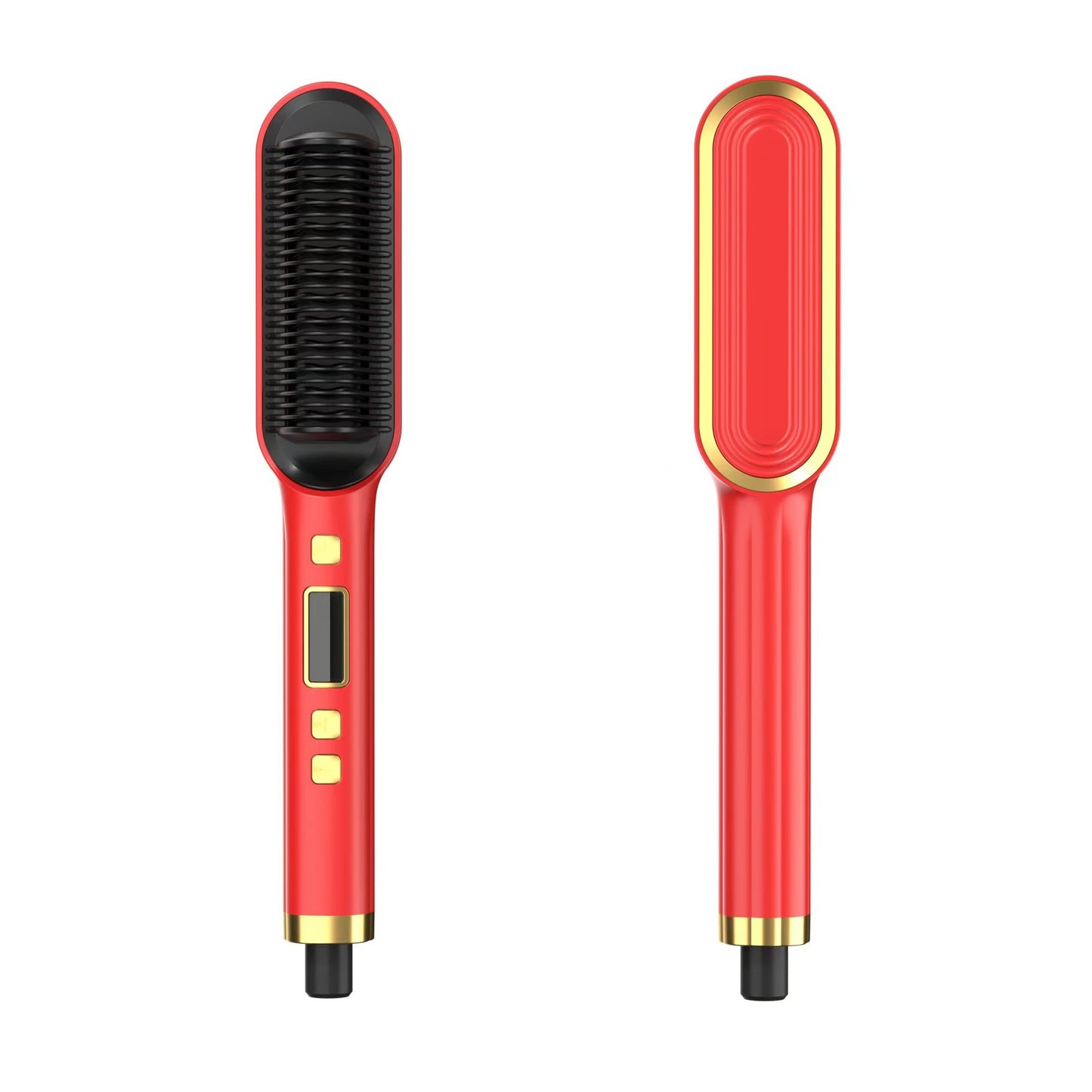 Foreign trade cross-border straight hair comb negative ion hair straightener lazy curly hair stick straight hair curly hair dual-purpose splint electric curly hair comb