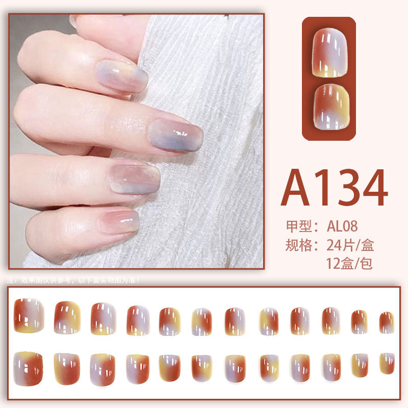 Nail art, fake nails, nail stickers, nail patches, wearable nails, removable nail patches, finished nail new style