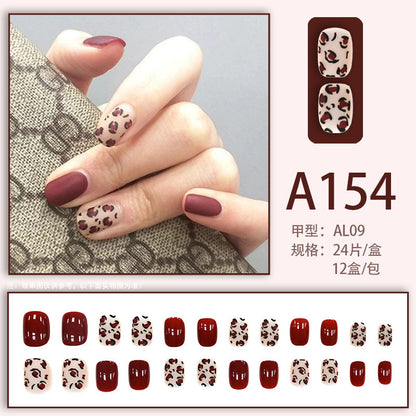 Nail art, fake nails, nail stickers, nail patches, wearable nails, removable nail patches, finished nail new style