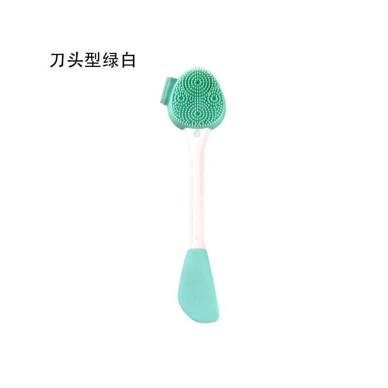 Double-sided Silicone Skin Care Brush Facial Cleanser Facial Massage Washing Product Skin Care Brush Tool Makeup Accessories