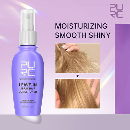 PURC steam-free wash-free hair care essential oil spray soft repair broken dry fluffy steam wash-free hair care spray