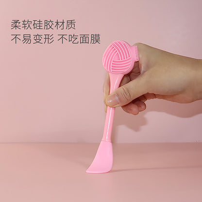 Double-sided Silicone Skin Care Brush Facial Cleanser Facial Massage Washing Product Skin Care Brush Tool Makeup Accessories