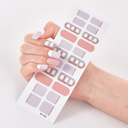 Full sticker nail stickers finished nail stickers spot cross-border wholesale nail stickers