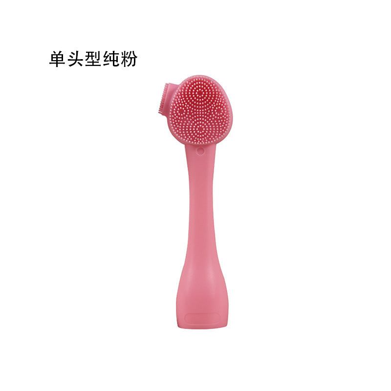 Double-sided Silicone Skin Care Brush Facial Cleanser Facial Massage Washing Product Skin Care Brush Tool Makeup Accessories