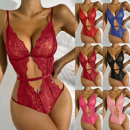 2022 Foreign Trade Amazon Sexy Lingerie Wholesale Sexy Pajamas Factory Opening Jumpsuits New Explosive Styles