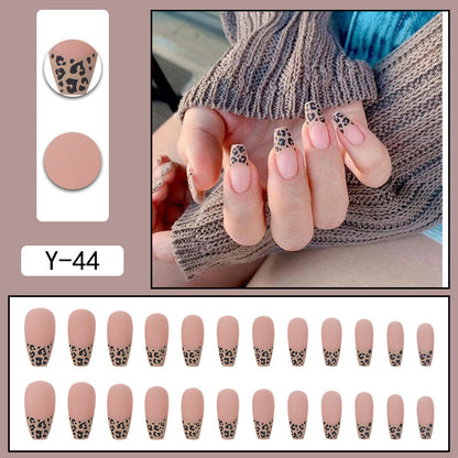 Y2 Wearable Manicure Removable Fake Nail Patch Internet Celebrity Girls Short Manicure Finished Product Cute Internet Celebrity New Style