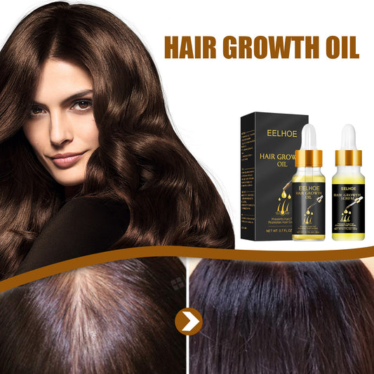 EELHOE Dense Hair Essence Strong and Strong Hair Care Essential Oil Soft and Moisturizing Hair Thick Hair Nutrient Liquid