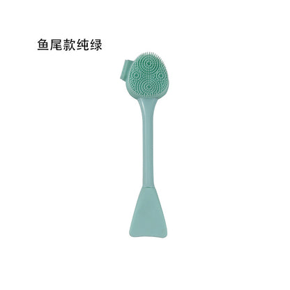 Double-sided Silicone Skin Care Brush Facial Cleanser Facial Massage Washing Product Skin Care Brush Tool Makeup Accessories