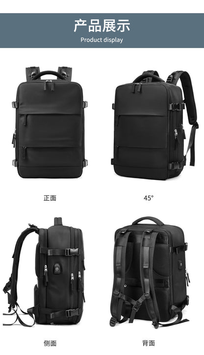 Cross-border new travel backpack large-capacity multi-functional luggage bag