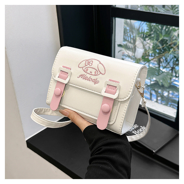 Jk bag uniform bag niche women's bag messenger bag pu bag single shoulder handbag crossbody color matching Cambridge bag lolita