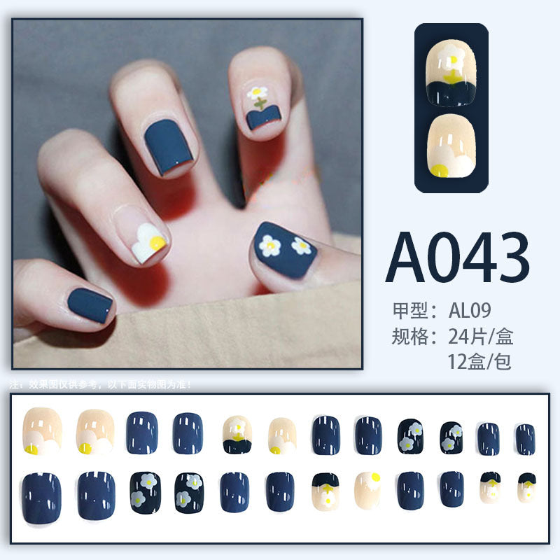 Internet celebrity new fake nails wearable nails finished nail patches nail art patches removable nail patches nail art accessories