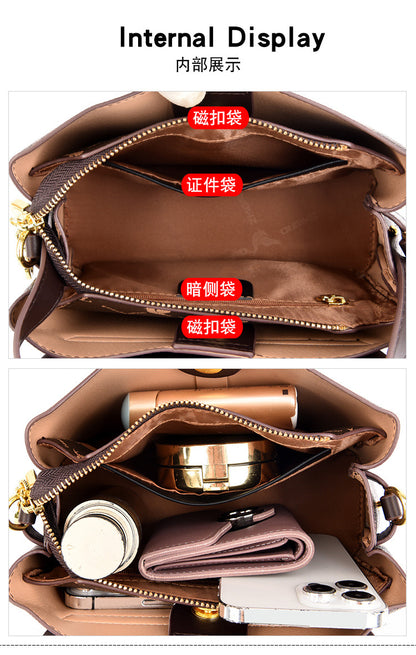 Bag women's bag new 2023 Messenger bag women's shoulder bag women's fashion printing women's handbag women's one piece delivery