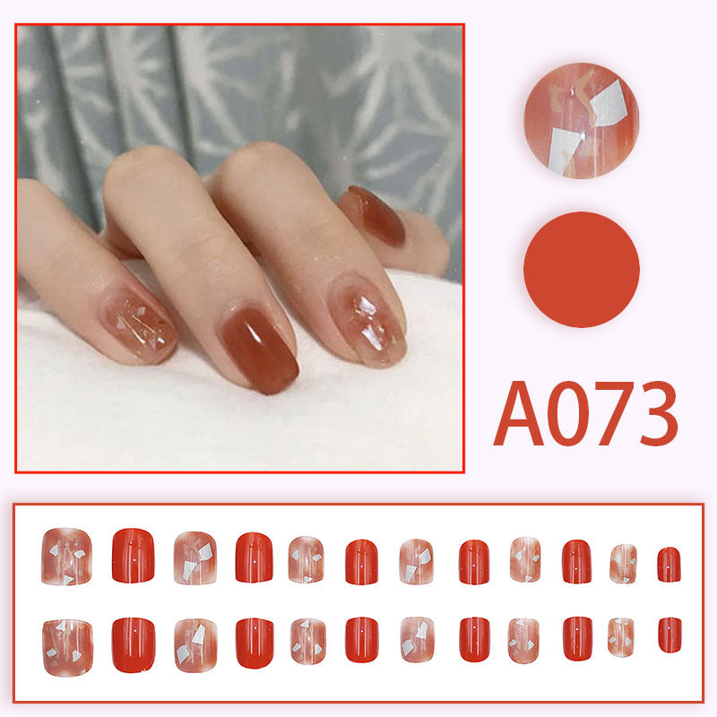 Internet celebrity new fake nails wearable nails finished nail patches nail art patches removable nail patches nail art accessories