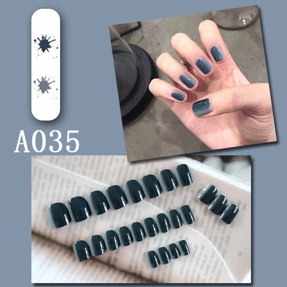 Wearable manicure pieces, removable fake nail patches, Internet celebrity manicure tools, nail art finished products, cute Internet celebrity new style