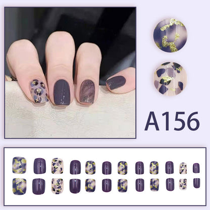 Nail art, fake nails, nail stickers, nail patches, wearable nails, removable nail patches, finished nail new style