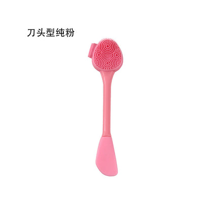 Double-sided Silicone Skin Care Brush Facial Cleanser Facial Massage Washing Product Skin Care Brush Tool Makeup Accessories