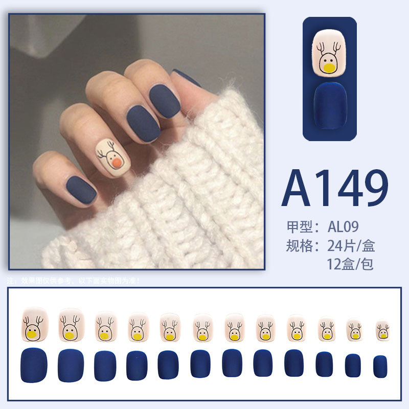 Nail art, fake nails, nail stickers, nail patches, wearable nails, removable nail patches, finished nail new style