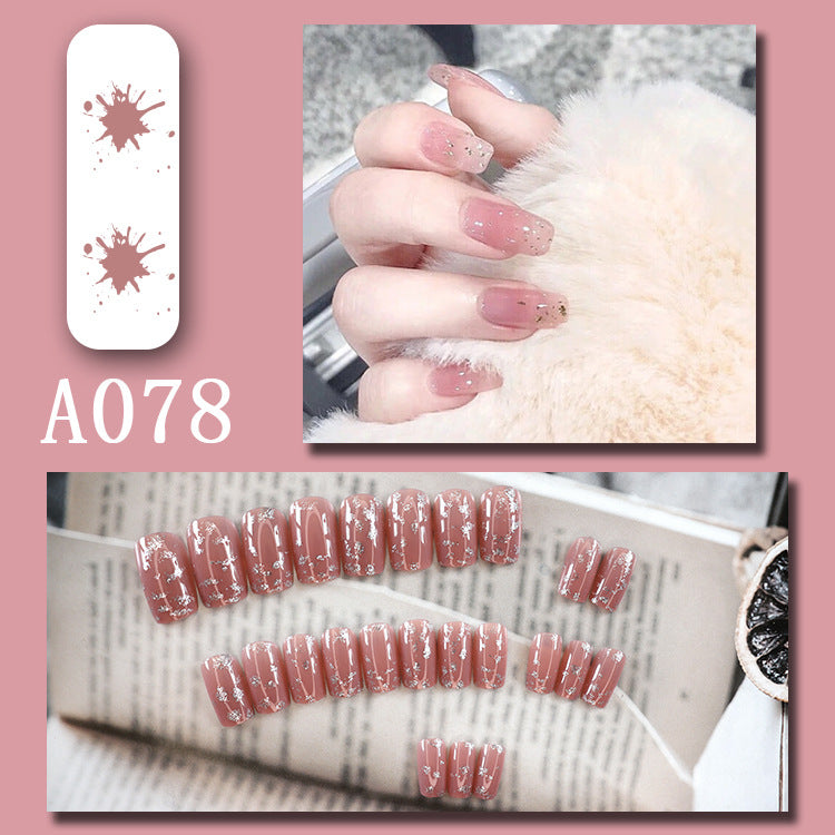 Internet celebrity new fake nails wearable nails finished nail patches nail art patches removable nail patches nail art accessories