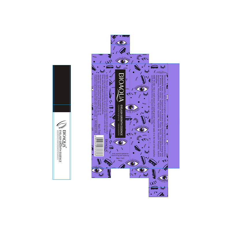 BIOAOUA eyelash lengthening liquid, long, thick, curled, not easy to remove, mascara makeup, cross-border foreign trade