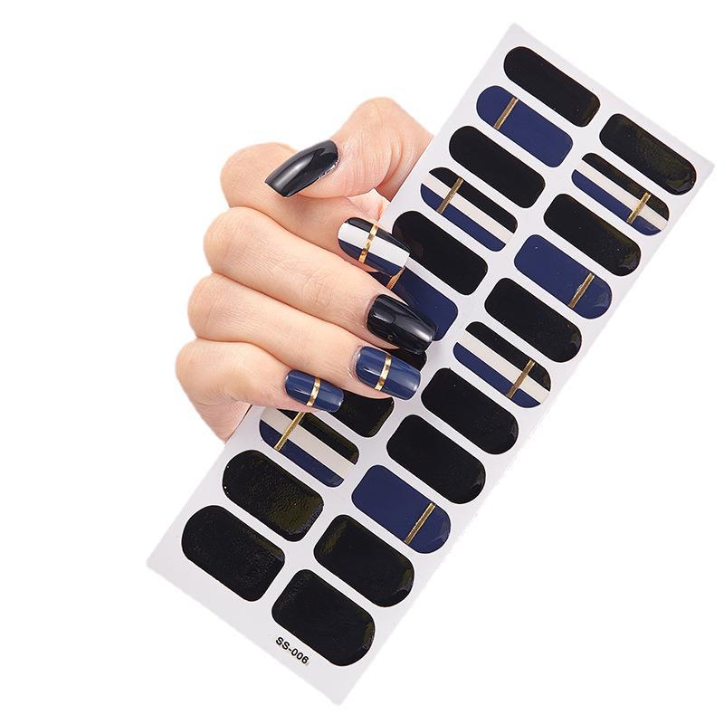 Full sticker nail stickers finished nail stickers spot cross-border wholesale nail stickers