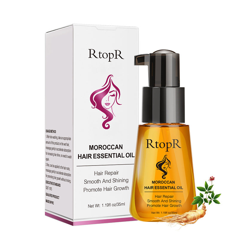 Cross-border makeup RtopR Moroccan hair care essential oil AliExpress source RtopR025