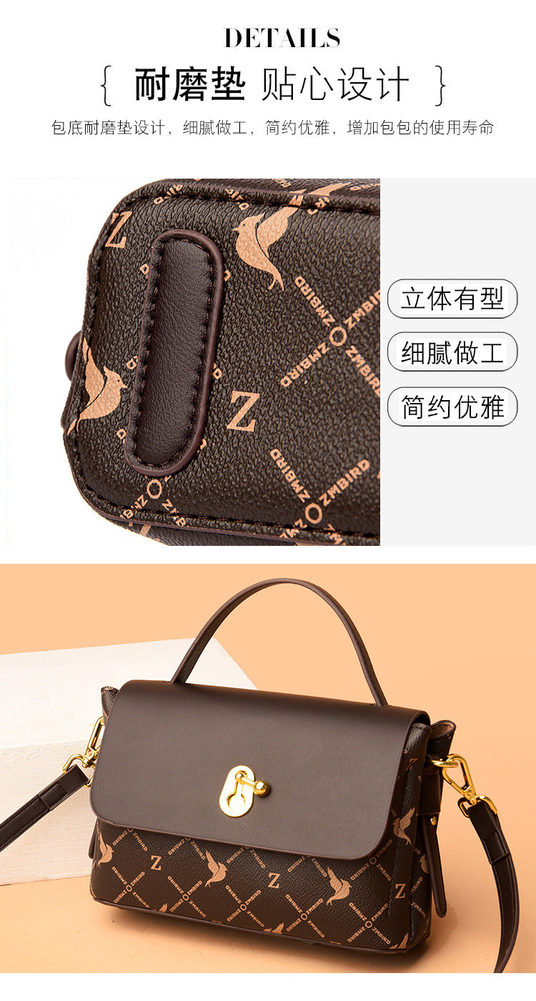 Bag women's bag new 2023 Messenger bag women's shoulder bag women's fashion printing women's handbag women's one piece delivery