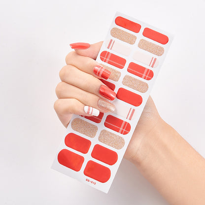 Full sticker nail stickers finished nail stickers spot cross-border wholesale nail stickers